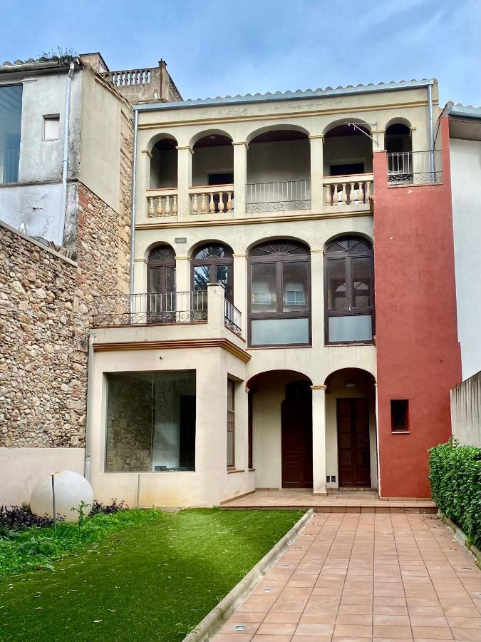 Apartmán Ca N'Arago, Edificio Modernista Del Arquitecto Rafael Maso Santa Coloma De Farners Exteriér fotografie