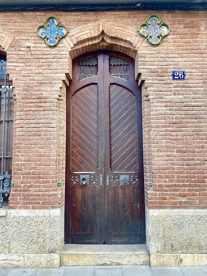 Apartmán Ca N'Arago, Edificio Modernista Del Arquitecto Rafael Maso Santa Coloma De Farners Exteriér fotografie