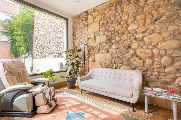 Apartmán Ca N'Arago, Edificio Modernista Del Arquitecto Rafael Maso Santa Coloma De Farners Exteriér fotografie